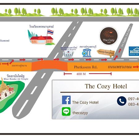The Cozy Hotel Phetchaburi Eksteriør bilde